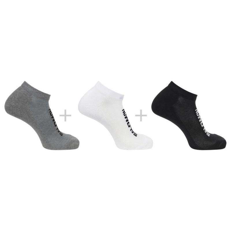 Ponožky Salomon EVERYDAY LOW 3-PACK Black / White