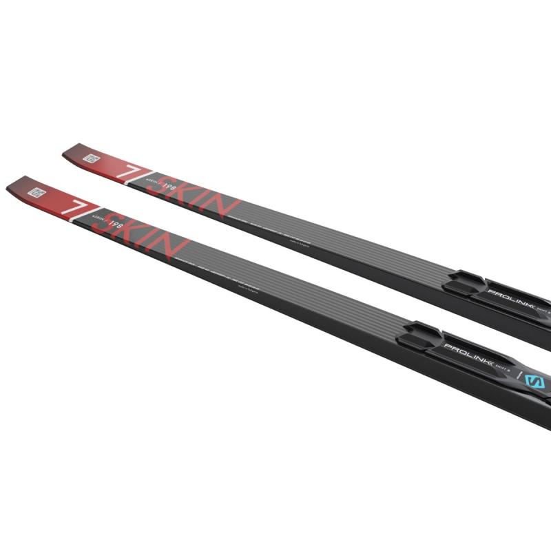 Bežecké lyže Salomon AERO 7 eSKIN +  viazanie PROLINK SHIFT