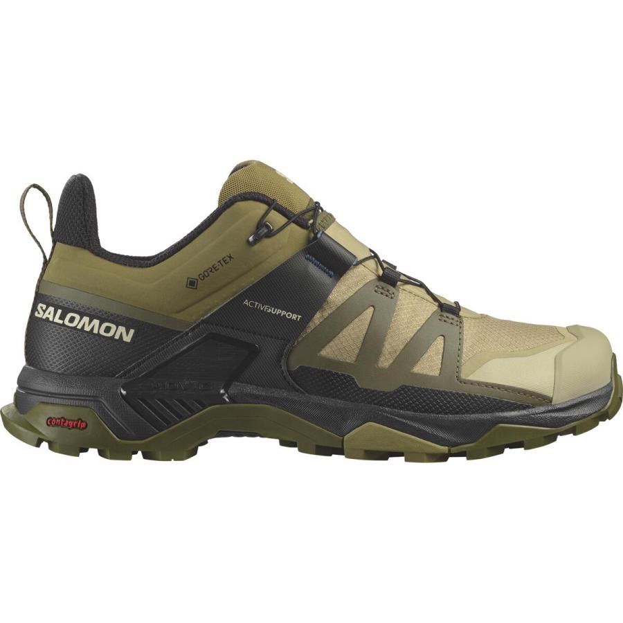Pánska outdoorová obuv Salomon X ULTRA 4 GTX Slagre/Olvnig/Black