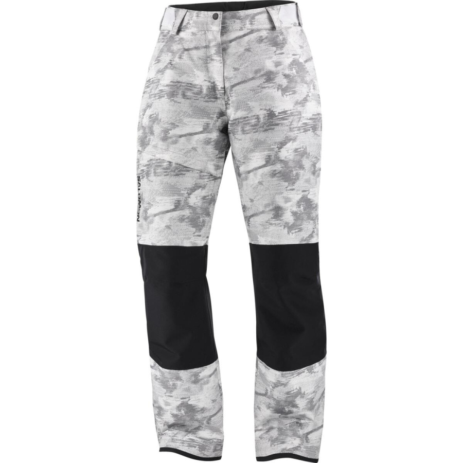 Oteplovačky BASHLEY PUFF PANT W AO/DEEP BLACK