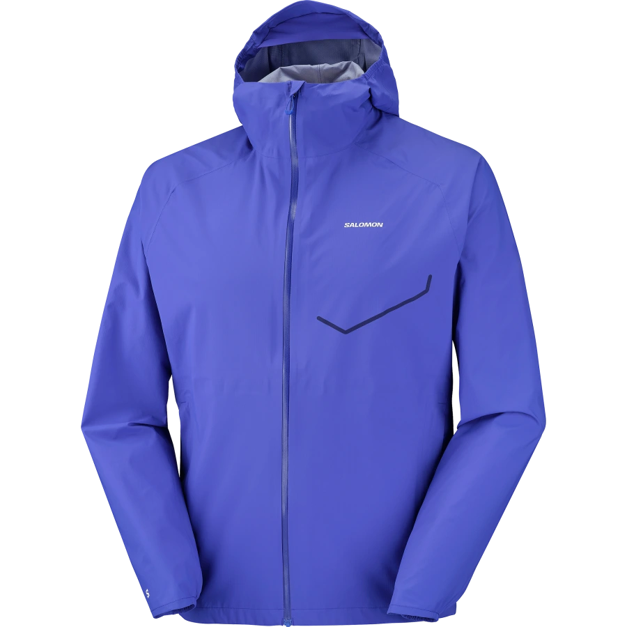 Bežecká bunda Salomon BONATTI WATERPROOF JKT M clematis blue