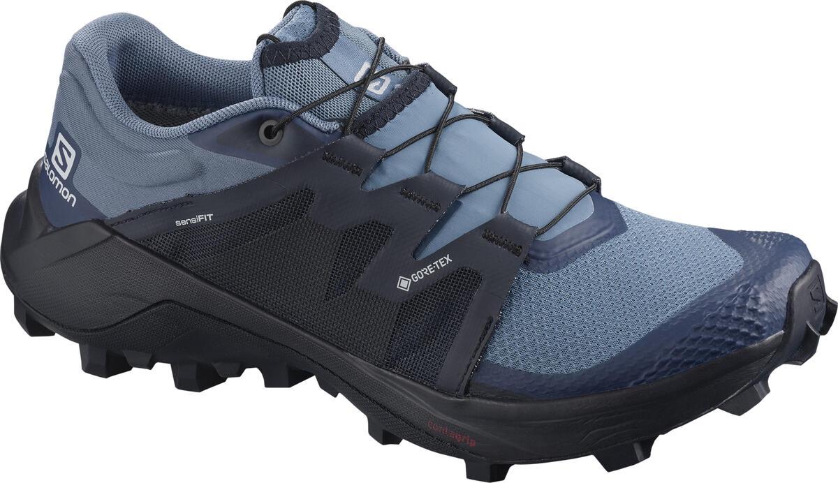 Dámska trailová obuv Salomon WILDCROSS GTX W Copen Blue / Navy Blazer