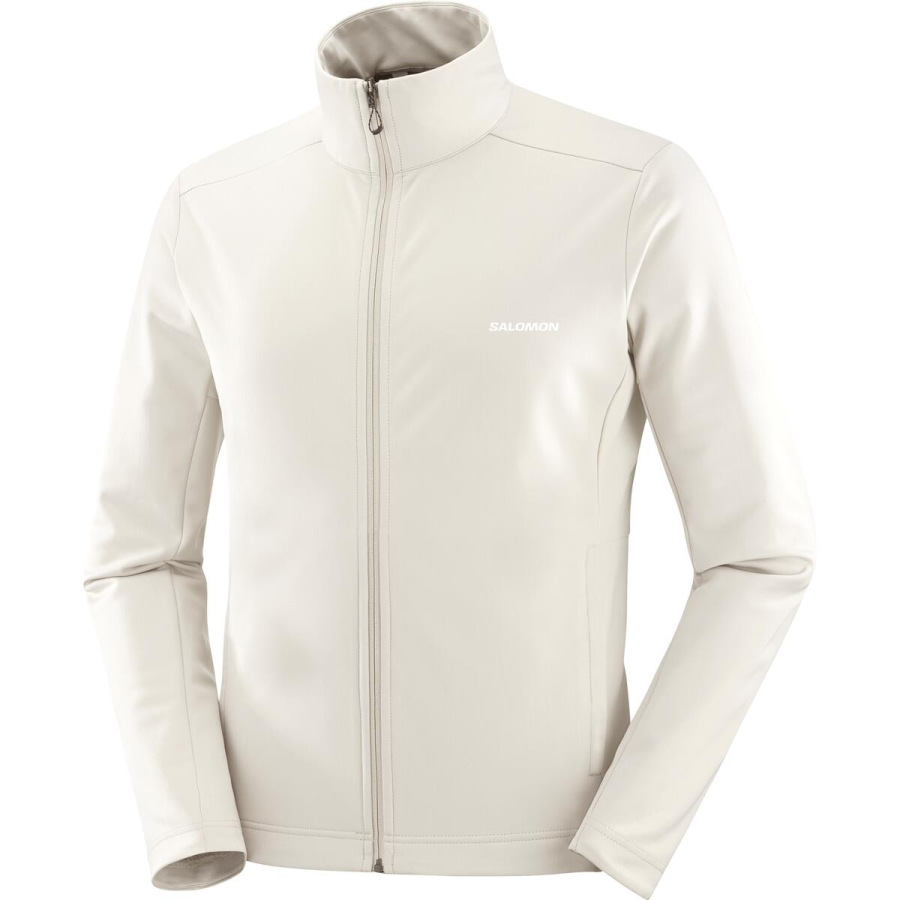 Pánska bežecká bunda GORE-TEX® SSHELL JKT M WHISPER WHITE