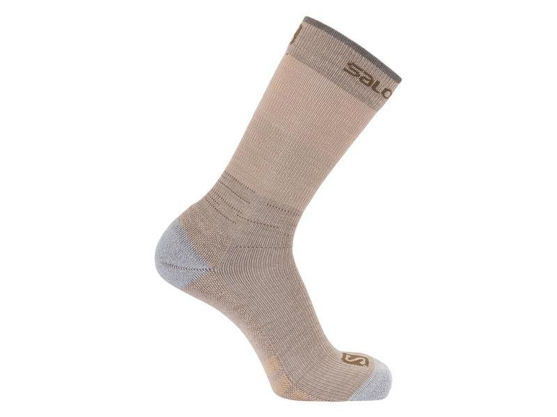 Ponožky Salomon PREDICT CREW Sirocco / Acorn / Almond