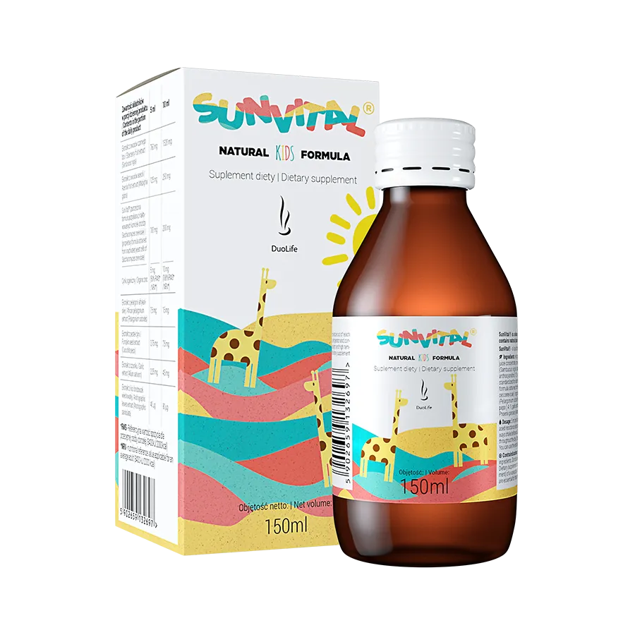 Detský sirup SunVital® Natural KIDS Formula