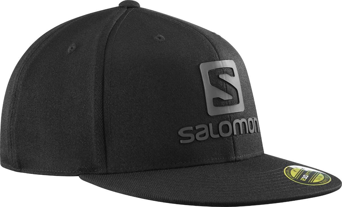 Šiltovka Salomon LOGO CAP FLEXFIT® Black