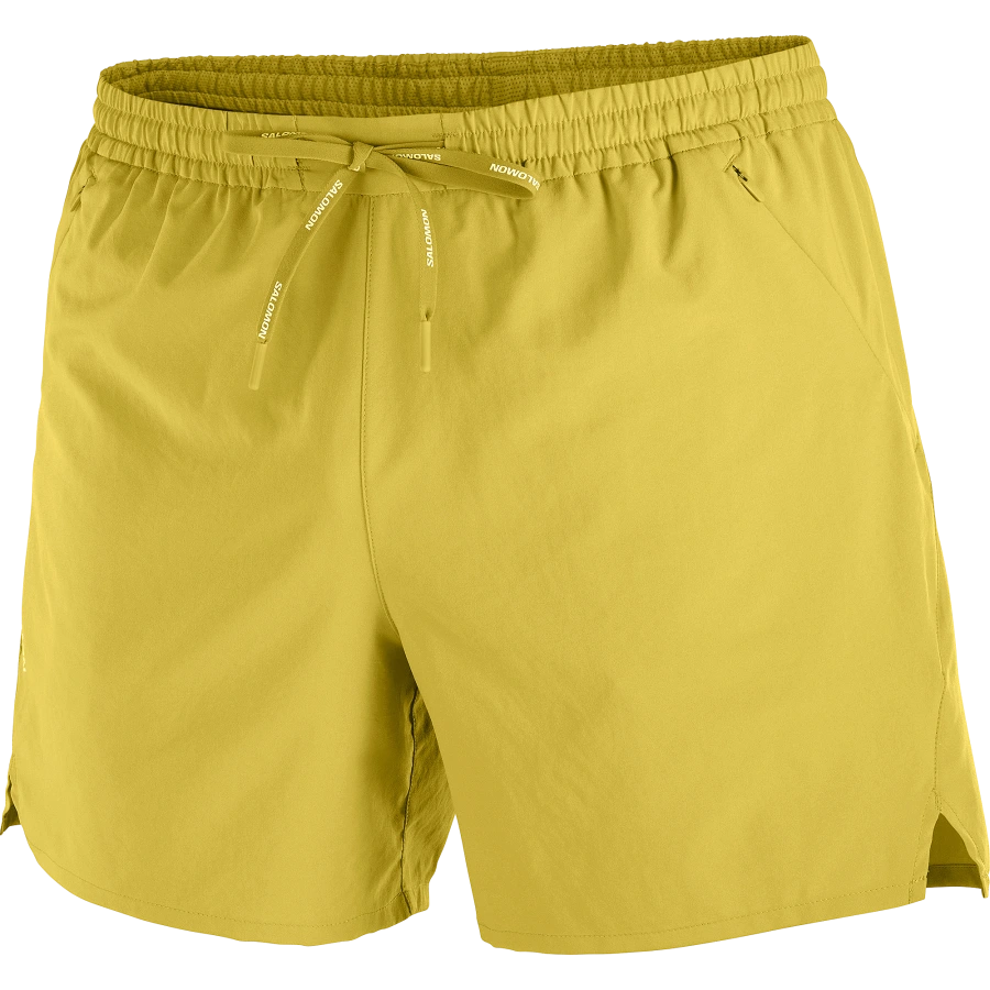 Bežecké nohavice Salomon SHKout CORE SHORTS 5" M BRILLIANT OLIVE