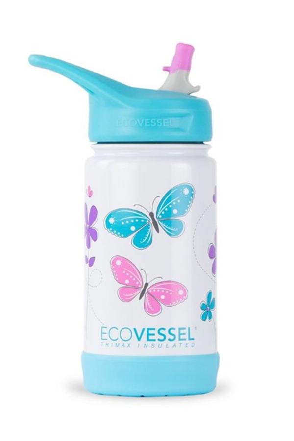 Detská nerezová termofľaša Eco Vessel Frost 355 ml - Butterfly