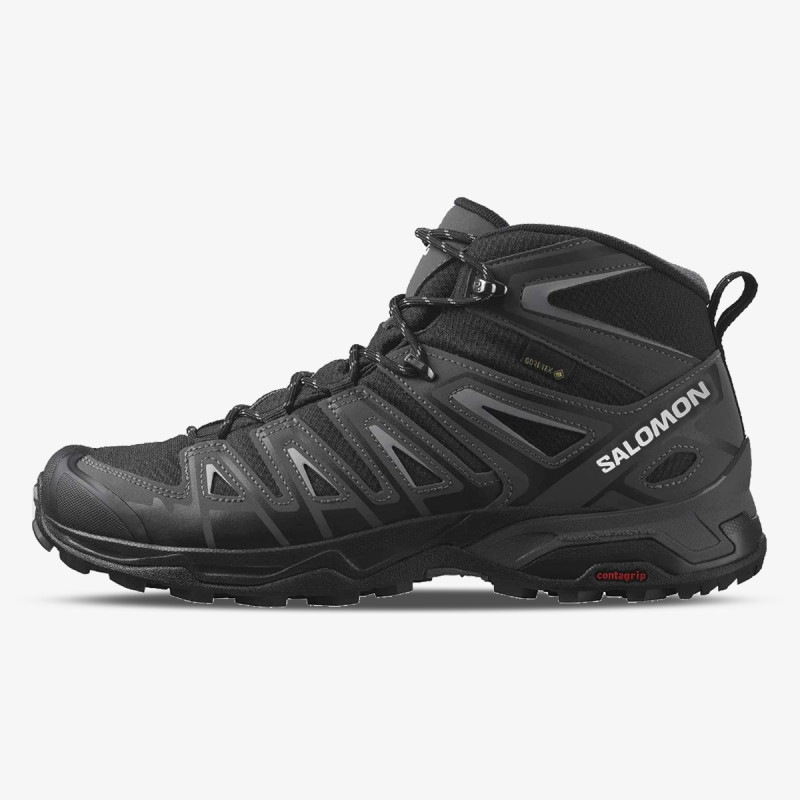 Pánska outdoorová obuv Salomon X ULTRA PIONEER MID GTX black