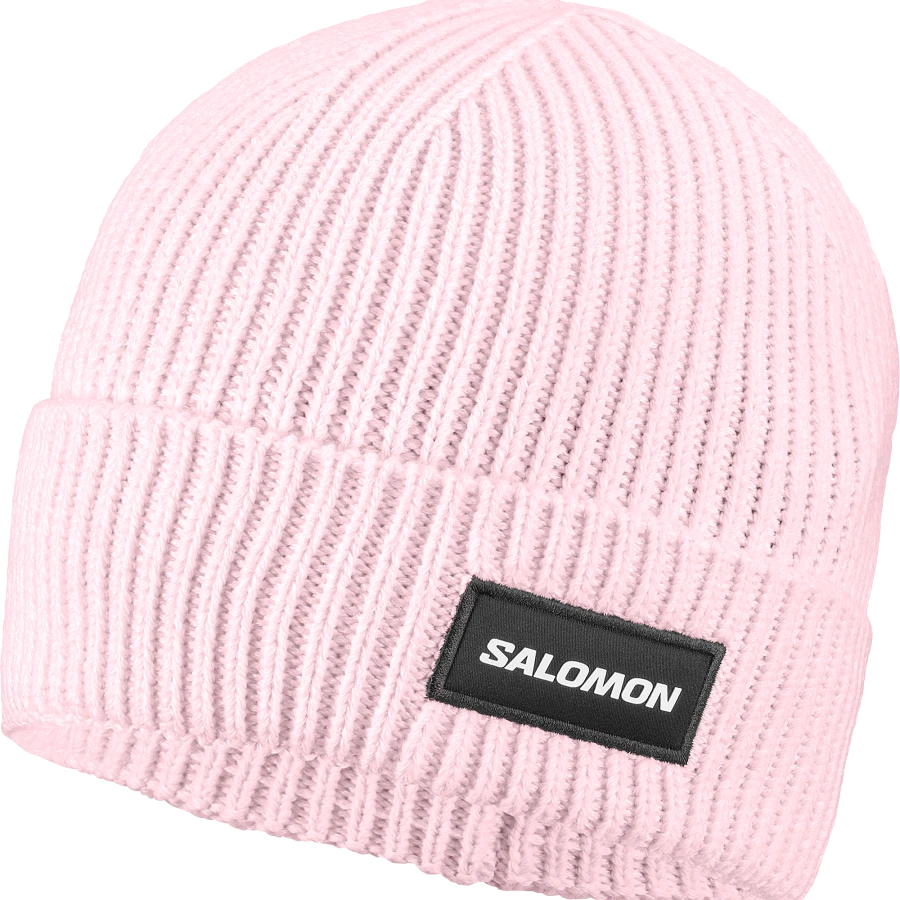 Zimná čiapka SALOMON CLASSIC BEANIE U ICY PINK