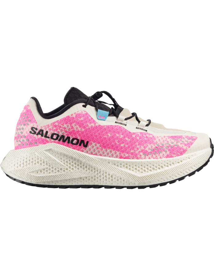 Dámska univerzálna bežecká obuv Salomon AERO GLIDE 4 GRVL W Vanilla Ice/Knockout Pink
