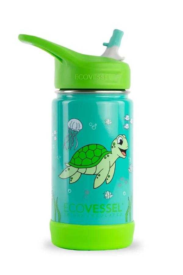 Detská nerezová termofľaša Eco Vessel Frost 355 ml - Ocean