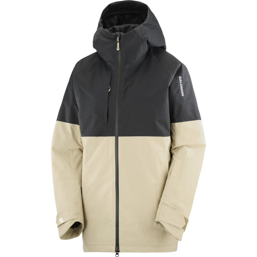 Bunda SALOMON BASHLEY PUFF JKT W Deep Black / White Pepper