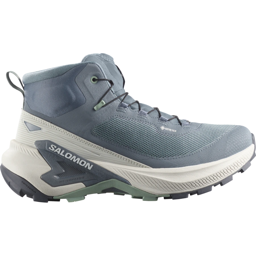 Dámska outdoorová obuv Salomon GENESIS MID GTX W Grisaille / Green Milieu