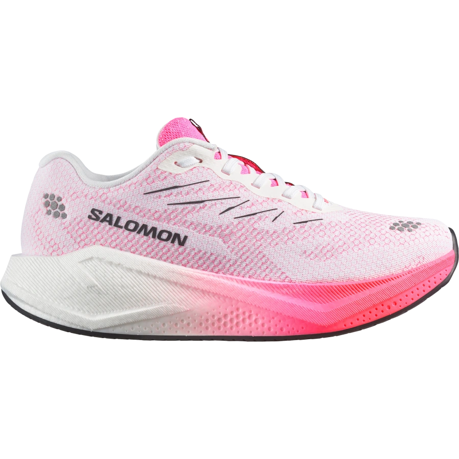 Dámska cestná bežecká obuv Salomon AERO BLAZE 4 W White / Knockout Pink