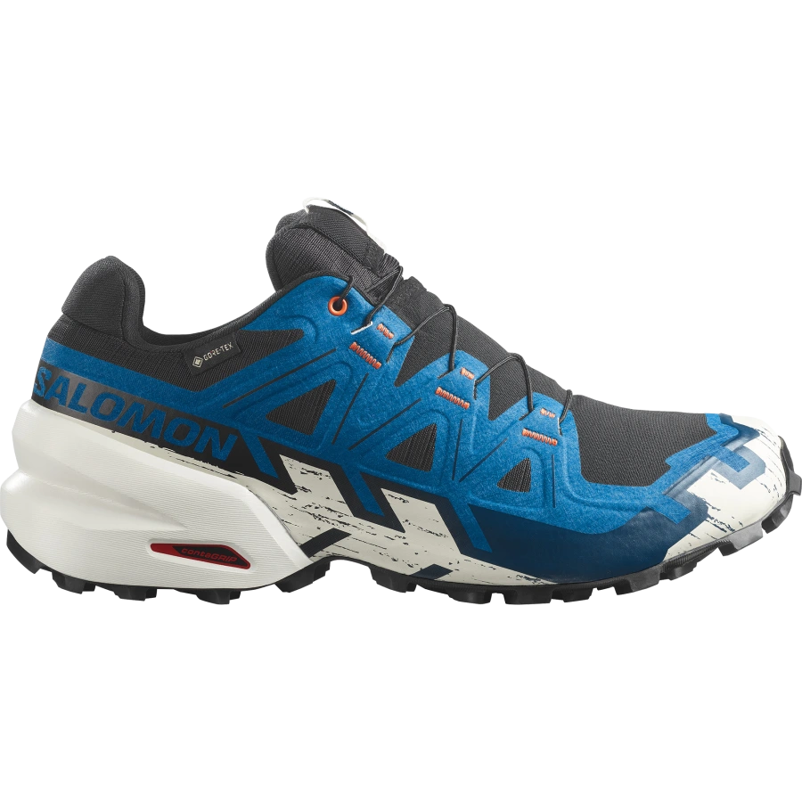 Pánska trailová obuv Salomon SPEEDCROSS 6 GTX Black / Mykonos Blue