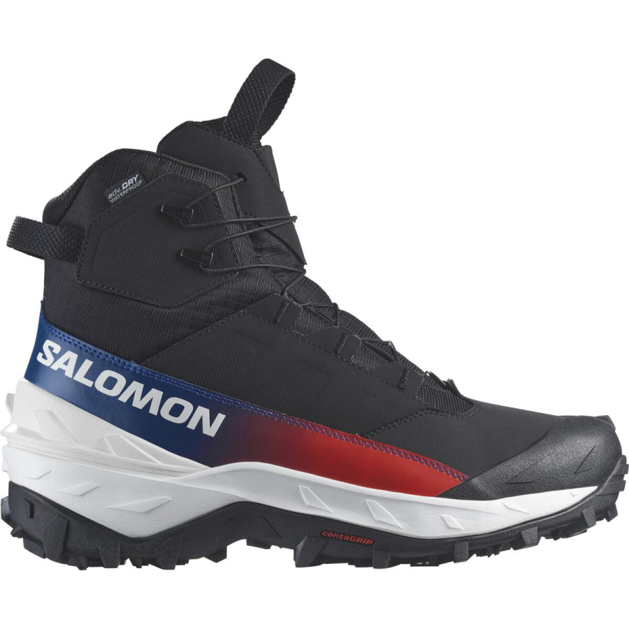 Pánska zimná obuv Salomon CROSSTRAK POWDER WP EQUIPE Black/Bl