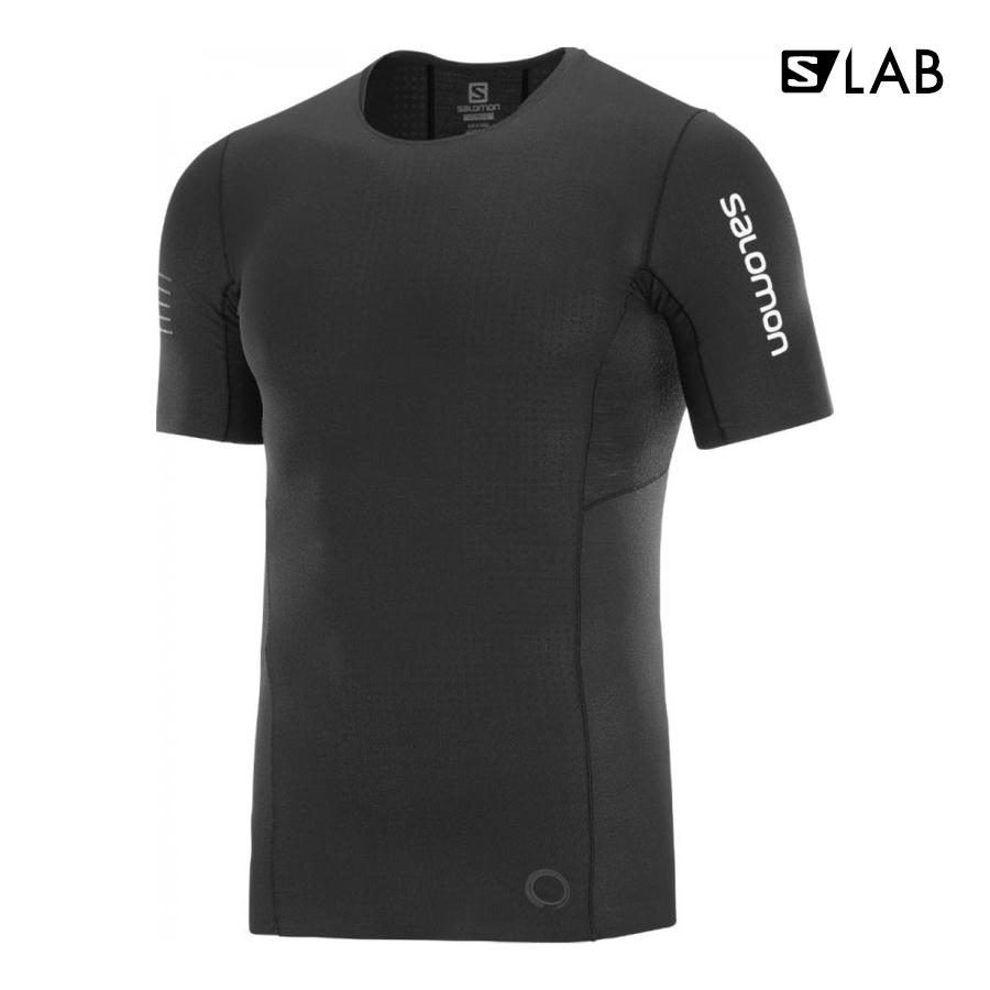 Pánske bežecké tričko Salomon S/LAB NSO TEE M Black
