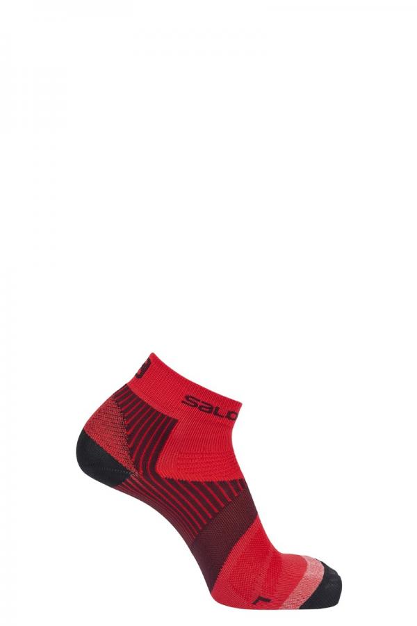 Ponožky Salomon SENSE SUPPORT Goji Berry / Red Dahlia