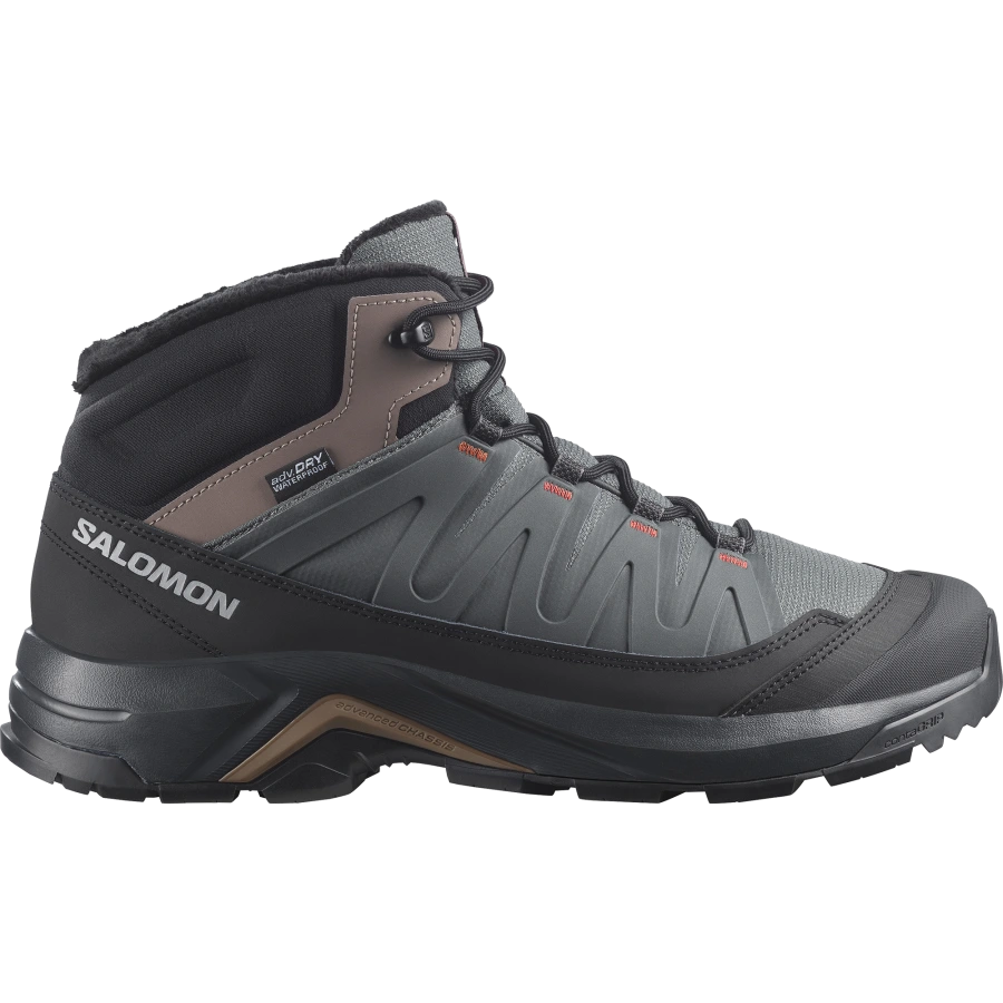 Dámska zimná obuv Salomon X-ADVENTURE COLDRUSH WP W Castlerock / Black