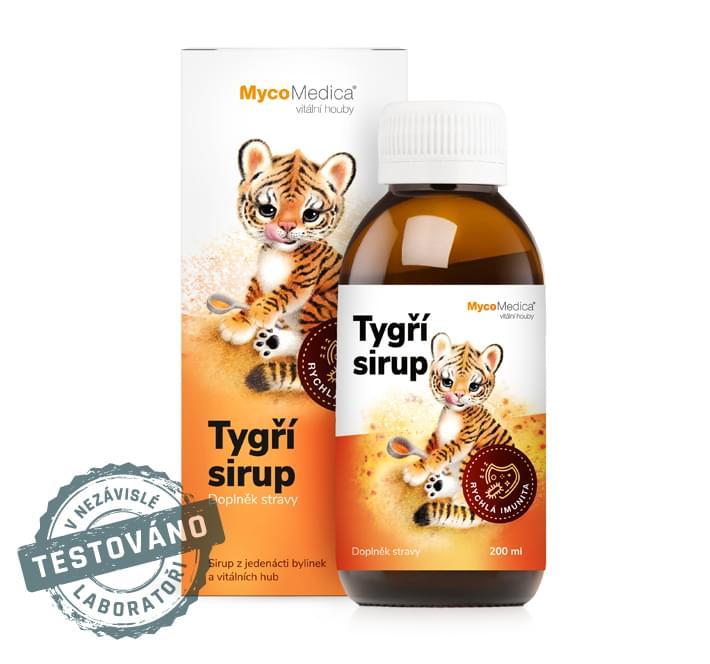 Tigrí sirup - Rýchla imunita I MycoMedica®