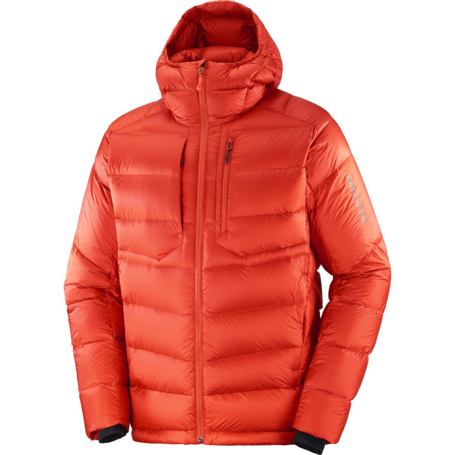 Pánska bunda SALOMON ELIXIR ULTRA DOWN M CHERRY TOMATO