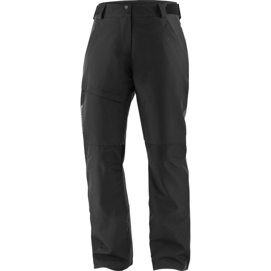 Oteplovačky BASHLEY PUFF PANT W DEEP BLACK