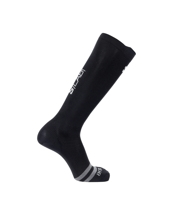 Bežecké ponožky S/LAB ULTRA KNEE black/vanilla ice