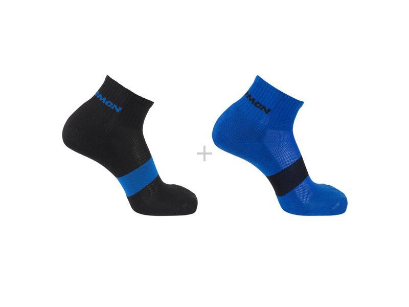 Ponožky EVASION ANKLE 2-PACK Nautical Blue / Deep Black
