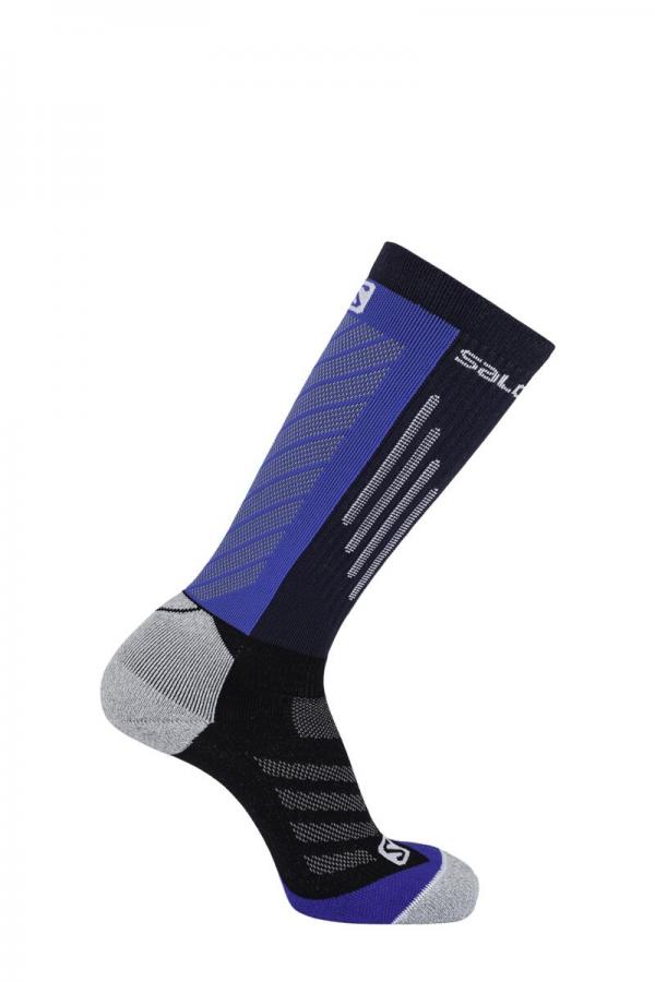 Kompresné ponožky Salomon COMPRESSION Nautical Blue / Black