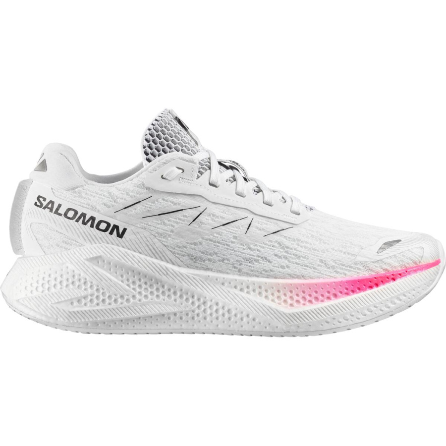 Pánska cestná bežecká obuv Salomon AERO GLIDE 4 White/White