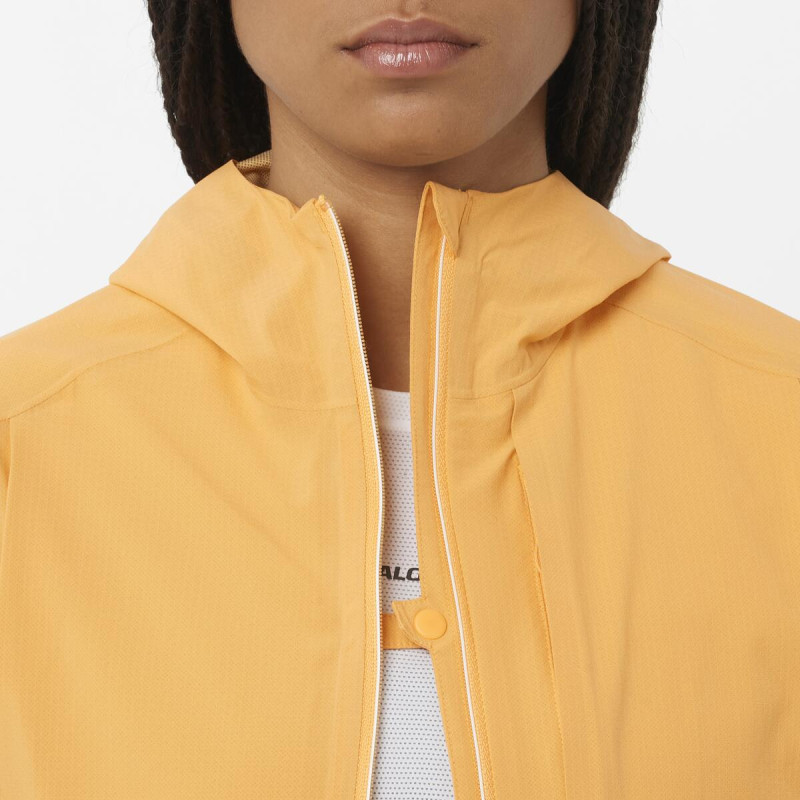Dámska bežecká bunda Salomon BONATTI TRAIL JKT W WARM APRICOT 6