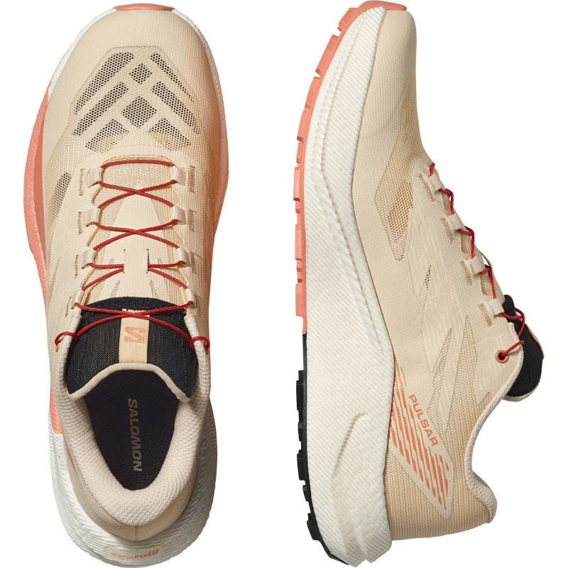 Dámska trailová obuv Salomon PULSAR W Tender Peach/Vanila/Fuco 5