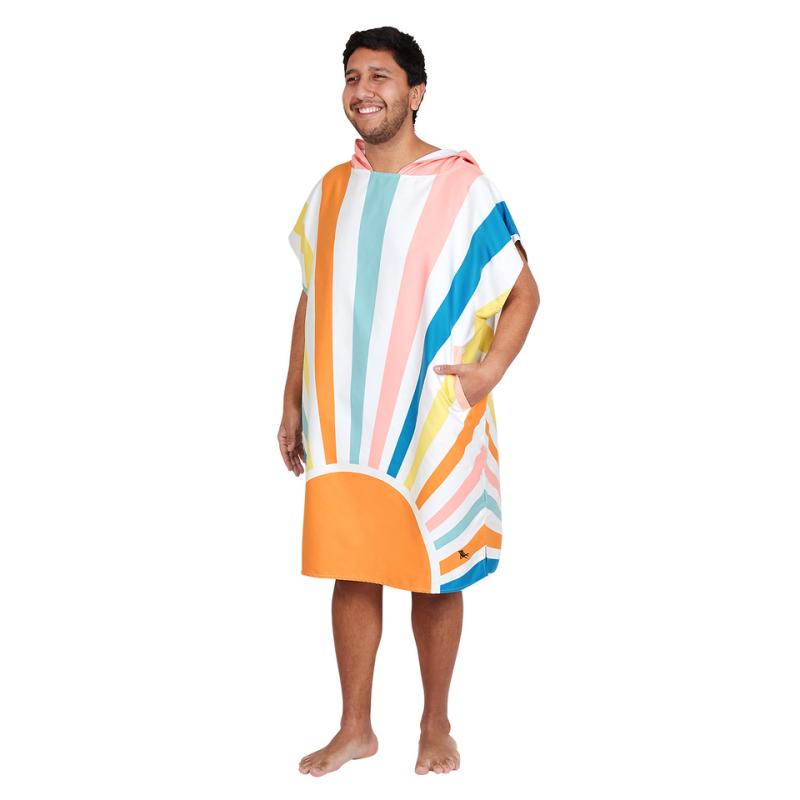 Dospelácke pončo Dock and Bay Quickdry Hooded Poncho - take a dip