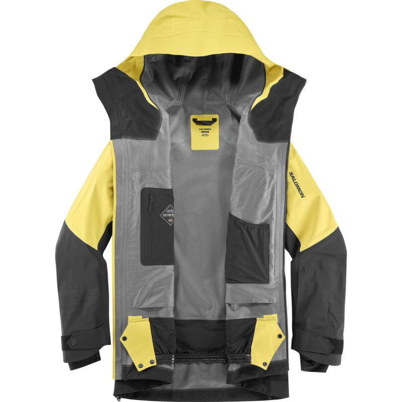 Pánska bunda SALOMON MOON PATROL GTX JKT M CRESS GREEN/DEEP B 3