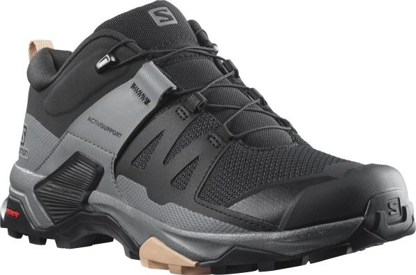 Dámska outdoorová obuv Salomon X ULTRA 4 Black / Quiet Shade / Sirocco