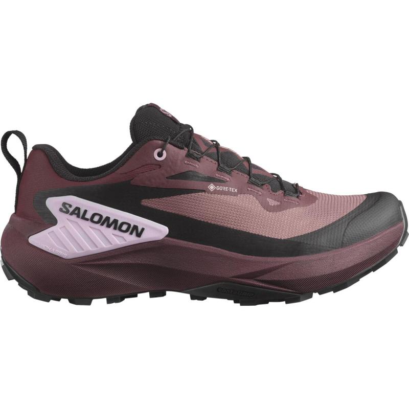 Nepremokavá dámska bežecká obuv Salomon GENESIS GTX W Rose T/Black/Orchib