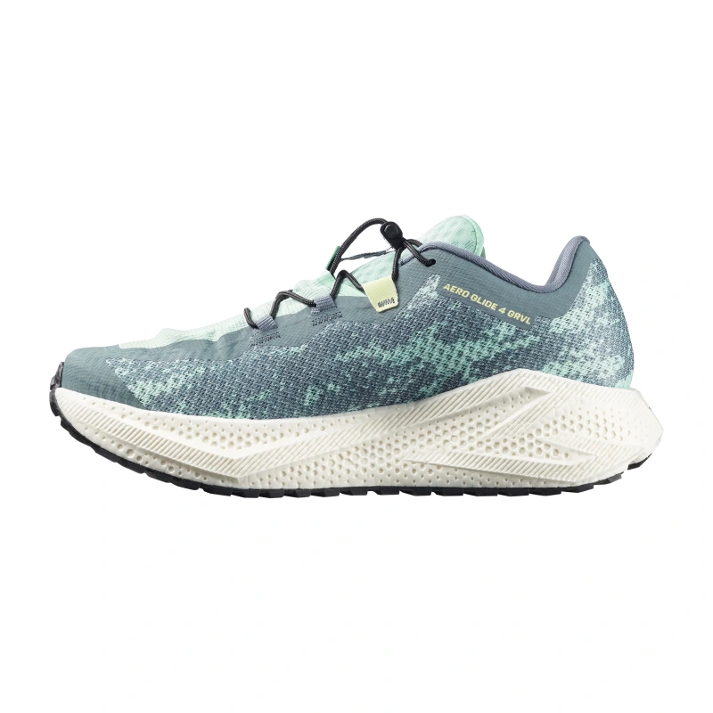 Pánska univerzálna bežecká obuv Salomon AERO GLIDE 4 GRVL Stormy Weather/Lichen 2