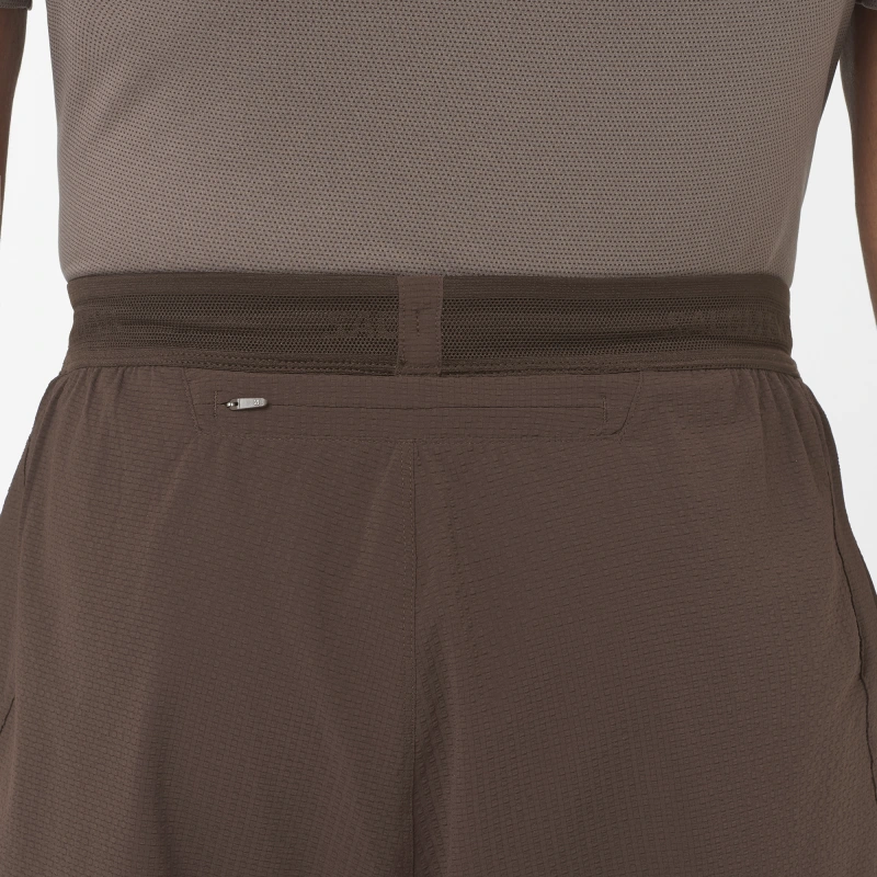 Pánske bežecké trenky Salomon SENSE AERO SHORTS 7 M Coffee Bean 3