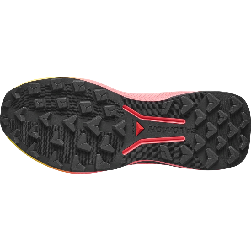 Dámska bežecká obuv Salomon GENESIS 2 Gray Violet / Safety Yel 3