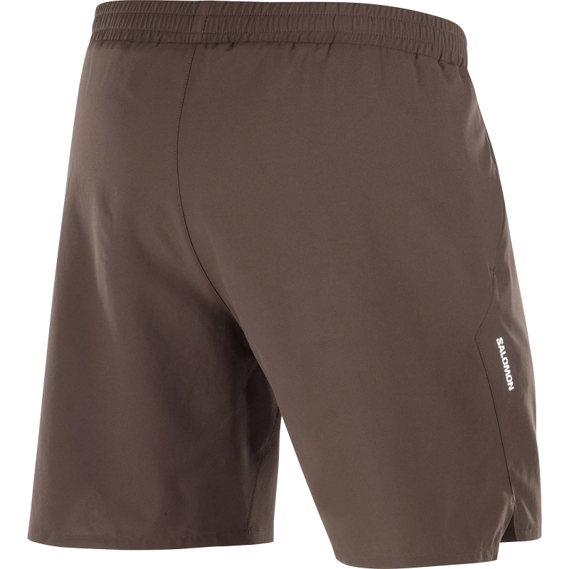 Bežecké nohavice Salomon SHKout C 2IN1 SHTS 7'' M Coffee Bean 1