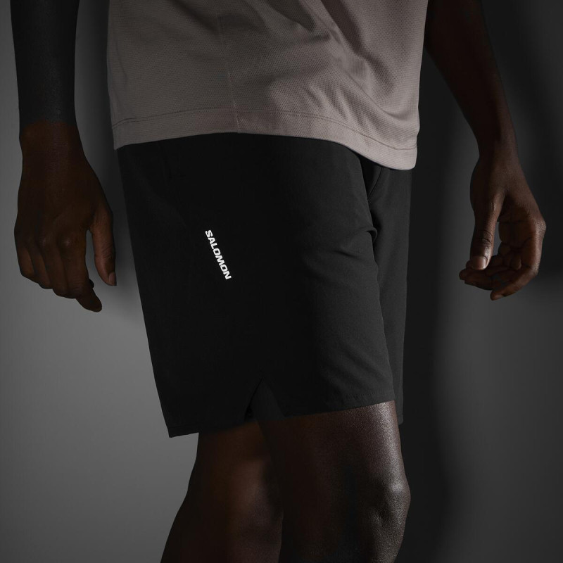 Bežecké nohavice Salomon SHKout C 7'' SHTS NO L M BLACK 5