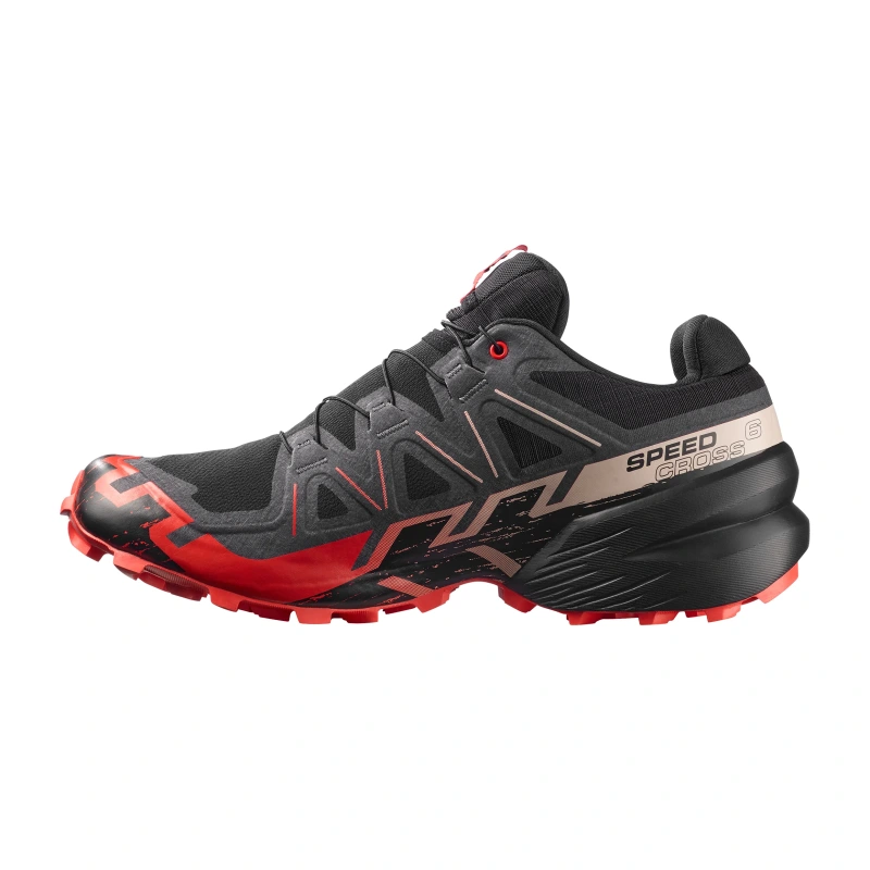 Pánska trailová obuv Salomon SPEEDCROSS 6 GTX black/red 2