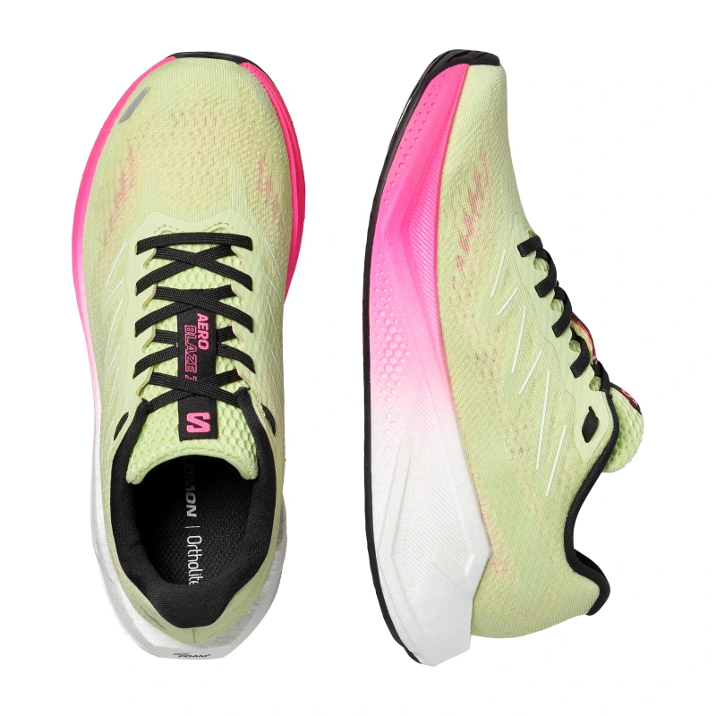 Dámska cestná bežecká obuv Salomon AERO BLAZE 3 GRADIENT W Butterfly/White 1