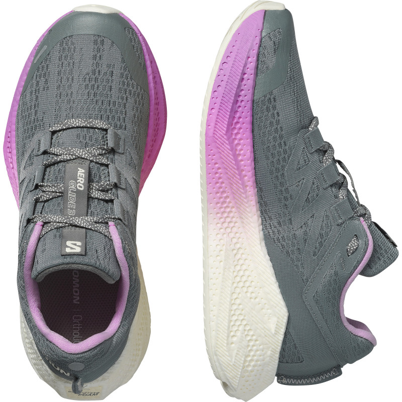 Dámska cestná bežecká obuv Salomon AERO GLIDE 3 W Sedsa / vanila / Cyclame 5