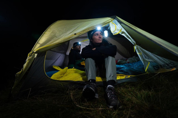 Čelovka PETZL TIKKINA červená 9