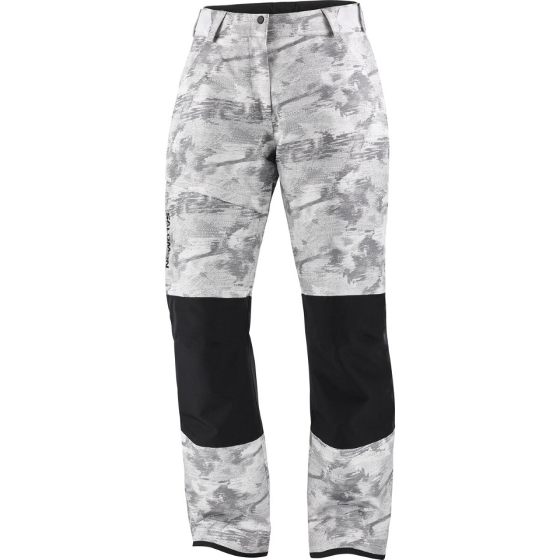 Oteplovačky BASHLEY PUFF PANT W AO/DEEP BLACK