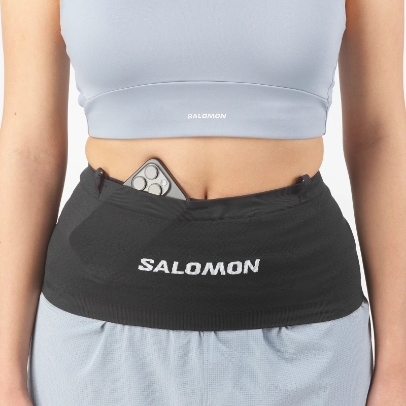 Bežecká ľadvinka Salomon ADV SKIN SEAMLESS BELT Black 3