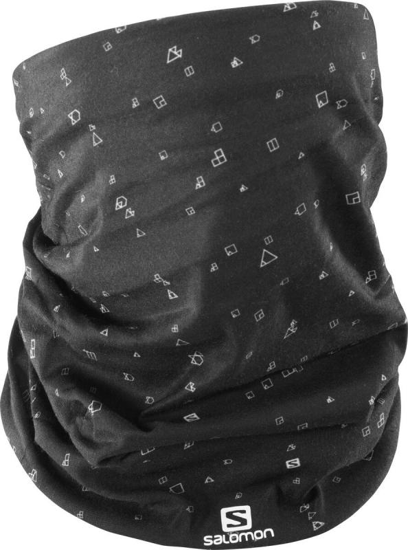 Salomon NECK&HEAD LIGHT GAITER black/ˇwhite