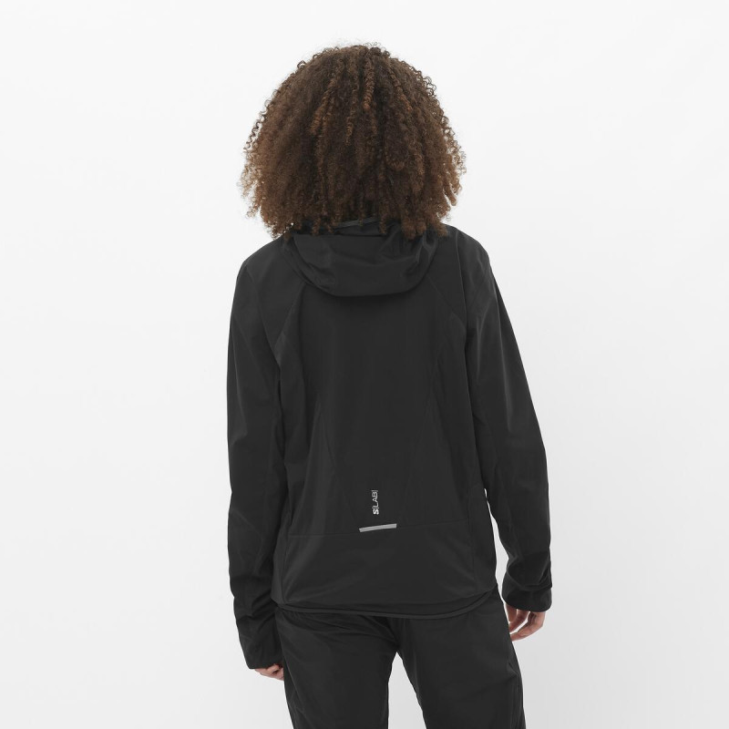 Univerzálna bežecká bunda Salomon S/LAB ULTRA HYBRID JKT U Deep Black 8